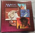 Magic The Gathering (MTG) 4th Edition 3-ring binder (1996)