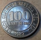 Peru 100 soles de oro 1982