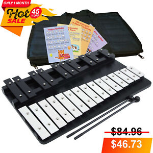 Personalized Xylophone 25 Notes Chromatic Glockenspiel, Add Your Own Text, Name
