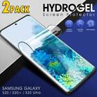 2Pack HYDROGEL Screen Protector Samsung S24 S23 FE S22 S21 S20 S10 S9 Note 20