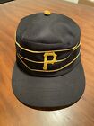Vintage Pittsburgh Pirates Snapback Sports Specialties Hat Stripe Pillbox Exc