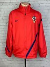 Football Jacket soccer FC Croatia Training 2012/2013 Nike Sideline Warm Up Red L