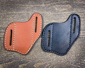 New ListingCustom leather pancake sheath holster for Buck Trapper Case Stockman USA made