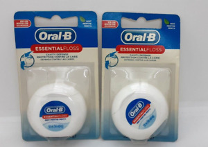 Oral B Essential Floss Mint 54yd 2 Pack NEW