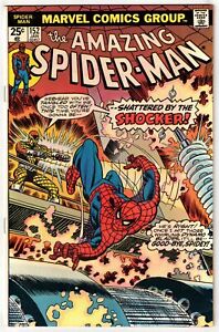 AMAZING SPIDER-MAN #152 (1976)- SHOCKER APPEARANCE- MARVEL VALUE STAMP- VF