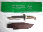 Vintage Hen & Rooster HR-0008 Toledo Spain Stag Bowie Fixed 9