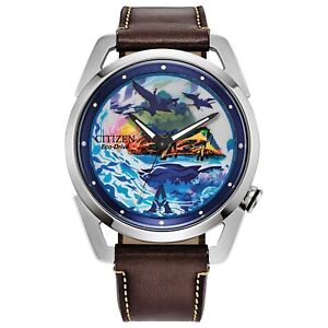 Citizen Men's Eco-Drive Avatar Pandora Ocean Reef Brown Watch 42MM AW2060-02W