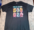 Hatsune MIKU EXPO 2020 Europe Vocaloid Concert Chibi Cyber Group 2XL Tee T-shirt