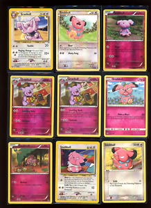 Pokemon snubbull granbull neo unseen forces holo all 10+ shown pack