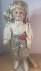 Beautiful - Vintage Porcelain Doll w / Doll Stand