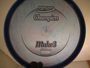 Innova Champion Mako3 Blue Purple Swirl Disc 181g 9/10 Excellent Condition