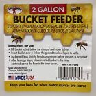 Little Giant BKTFDR2 8 qt Bee Bucket Feeder with Lid Pack of 3 Buckets