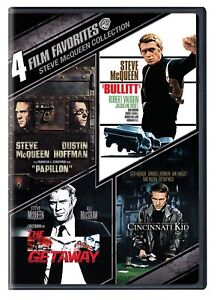 4 Film Favorites Steve McQueen Collection DVD  NEW