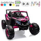 24V Power Wheels Gifts for Kids Ride on UTV Car Remote Control Toys Electric