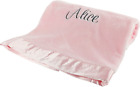 Personalized Baby Blanket for Baby Girl, Pink, Fleece, Perfect baby Shower Gift