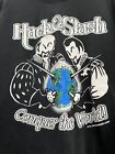Comedy Hack and Slash Conquer the World Concert Tour t shirt XL