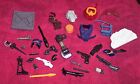 Vintage Estate Sale Lot 30 Accessories Pieces Sword Gun Hands Weapons Sheild