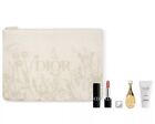 Dior Beauty Trousse 4pc Cosmetic Pouch Travel Set J’adore EDP Rouge Lipstick