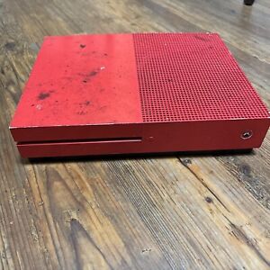 Microsoft Xbox One S - Red - Model 1681 - For Parts.
