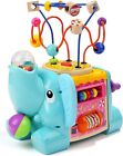 TOP BRIGHT Activity Cube Toys - Baby Toys with Bead Maze for Toddlers 1 2 Year O