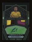 2019-20 Obsidian Soccer Electric Etch Green Mats Hummels Dual Patch AUTO /20