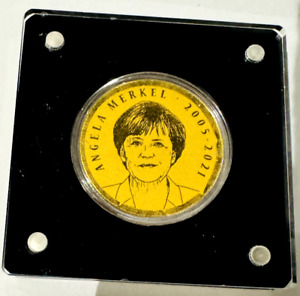 Coin | Coin Angela Merkel 2005-2021 Fine Gold 999/1000 | Fine Gold 999/1000