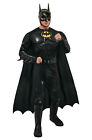 Batman Deluxe Adult XL Costume FLM Keaton man DL stage movie Rubies 703022 DC
