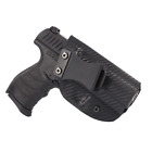 Concealment IWB Gun Holster for Walther Handguns - Black Carbon Fiber