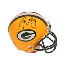 Aaron Rodgers Packers Autographed Riddell Mini Football Helmet (Radtke Holo)