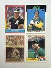 Jose Canseco ~ 1987 Sportflics, 1986 Topps Traded🎖️ROOKIE and Oddball Lot🎖️