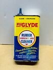 Vintage RuGlyde Rubber Lubricant & Cleaner  Oil Can Tin Handy Oiler