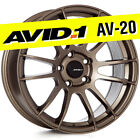 AVID.1 AV-20 17x8 Flat Bronze 5x114.3 +35 Wheel 57Xtreme Style fits Civic RSX