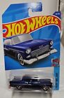 2022 Hot Wheels Super Treasure Hunt '55 Chevy Bel Air with Protector See Pics