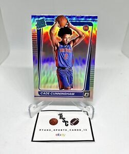 2021-22 Cade Cunningham Optic Holo Rated Rookie Rc #161 Pistons