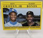 Ken Griffey, Jr and Barry Bonds 1991 Fleer Second Generation Stars #710