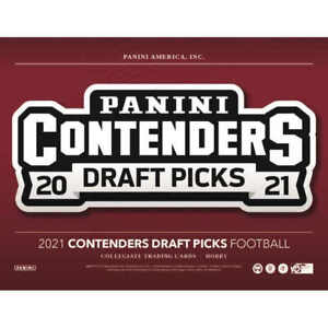 2021 Panini Contenders Draft Football Hobby Box Factory Sealed 21PAFCONDPC