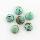 TURQUOISE 10 MM ROUND CABOCHON FROM ARIZONA SOLD PER STONE F-3960