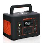 Portable Power Station 550W Solar Generator LiFePO4 Battery 326Wh for Camping
