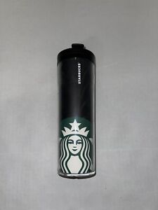 New Listing2011 Starbucks Plastic Travel Tumbler Coffee Mug Black Green 20 oz