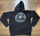 GUINNESS Extra Stout Harp logo Black Pullover Hoodie w/ Front Pocket Small
