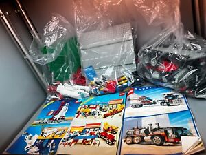 LEGO Classic Vintage lot - 1682 Space Shuttle, 6393 Truck Stop, 5590 Super Truck