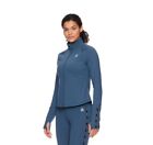 Reebok Women's Elevated Performance Jacket with Zipper Pocket Size 3XL Orion Blu