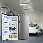 21 Cubic Foot Garage Refrigerator and Freezer Stainless Steel Fridge fo Kitchens