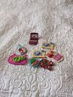 Fisher Price Loving Family Dollhouse Sweet Treats / Food Trays/ Laptop Lot Of 8