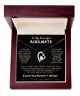 To My Beautiful Soulmate, Necklace Gift, Soulmate Gift, Anniversary Gift