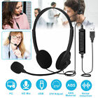 USB Noise Canceling Microphone Headset Computer Laptop Headphone for Chat Call