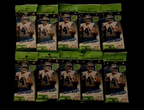 2020 Panini Absolute Football NFL Cello Value Pack (1 Pack) (KABOOM)?!!
