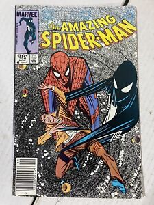 Amazing Spider-Man #258 Spidey’s 1st app As Bombastic Bag Man Spider Verse VF+