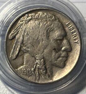 1918 Buffalo Nickel Xf EF Extremely Fine