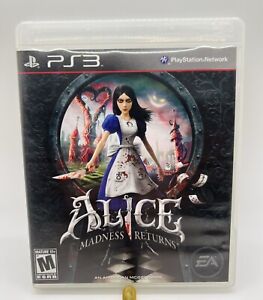 Alice: Madness Returns (Sony PlayStation 3 PS3, 2011) Game Complete CIB - Tested